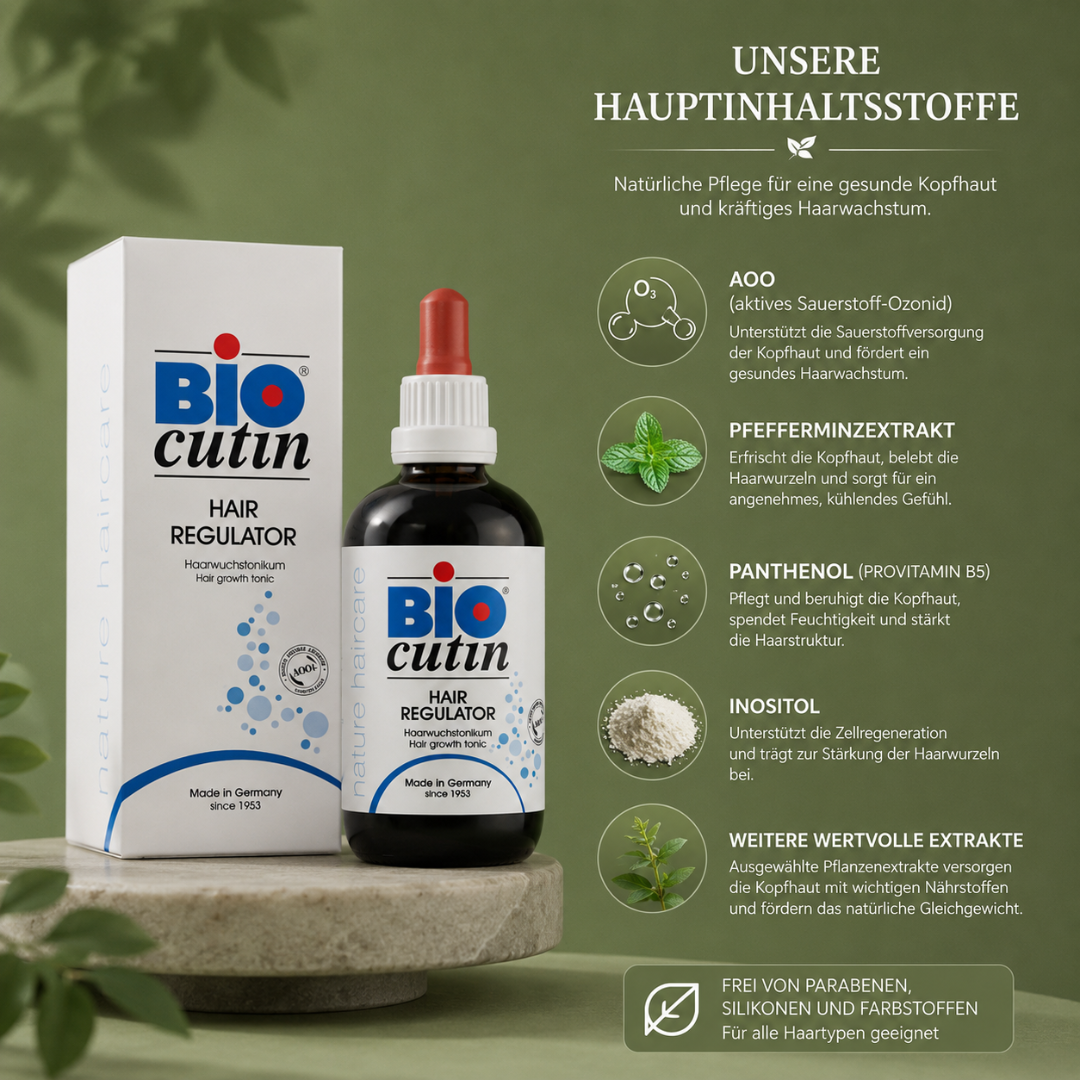 BIOCUTIN® Hair-Regulator – Anti-Haarausfall Serum - Modell BIO-019 – Bild 3