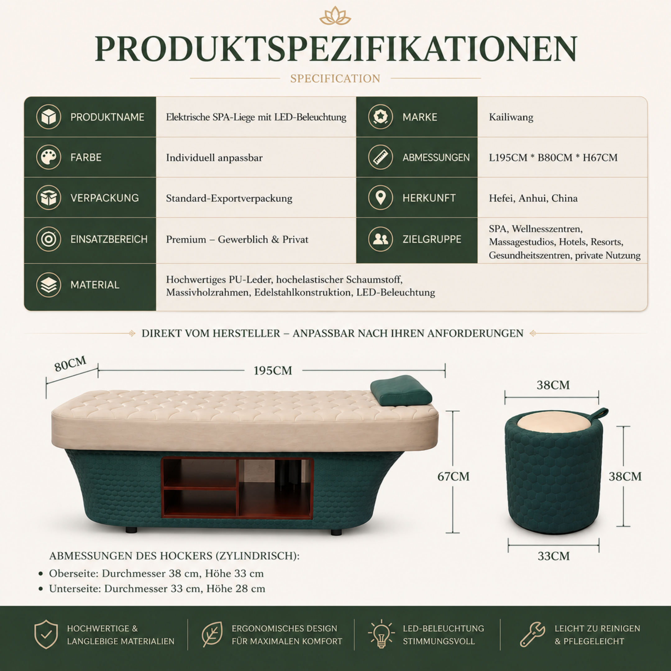 Kosmetikliege 4-in-1 – Modell TT13 – Bild 2